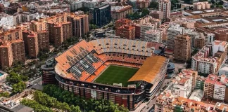 Estadio de Mestalla, Valencia