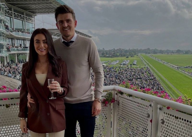 Fern Hawkins and Harry Maguire