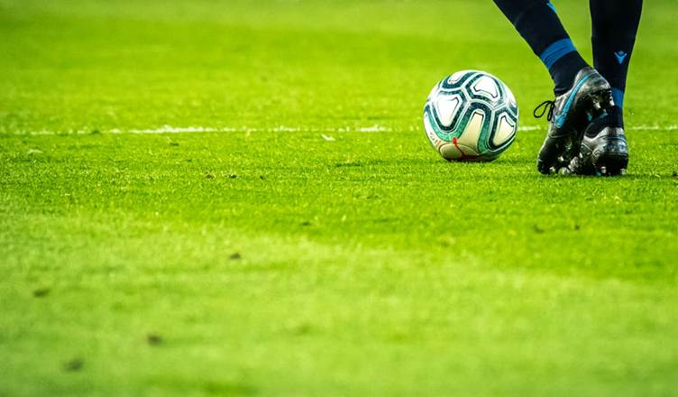 Man on the pitch