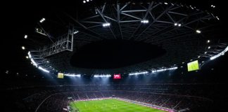A Soccer Fan’s Guide to World Cup Lines During the Knockout Stage A view of a night soccer match
